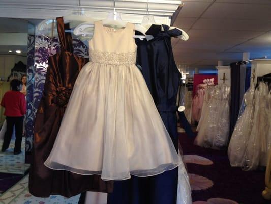 Flower girl dress at Gigi's