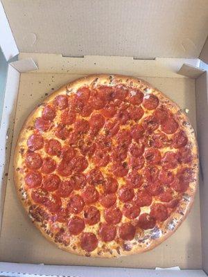 Classic pepperoni.