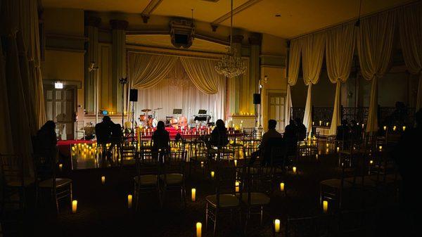 Beautiful concert ball room