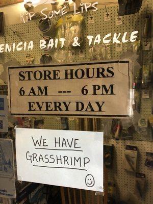 Great hours!