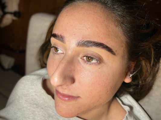 Brow lami, henna and clean-up combo