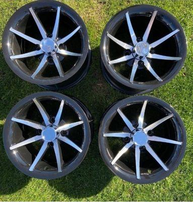 Golf cart rims
Golf cart customization 
Golf cart upgrades