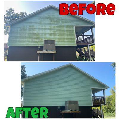 Pressure washing