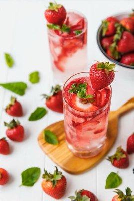 Strawberry MockTail nonalcoholic