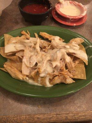 Chicken nachos