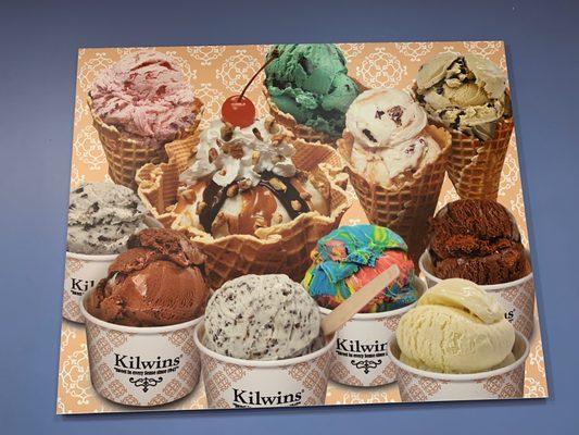 Ice cream flavors