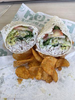 Homestyle Chicken Salad wrap