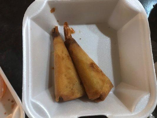 Shrimp egg rolls