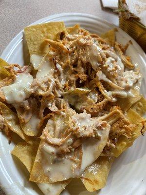 Chicken Nachos - amazing