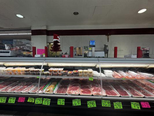 Our meat department