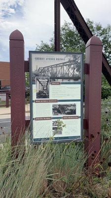 Cherry Avenue Bridge information