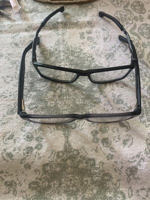 Glasses after being repaired