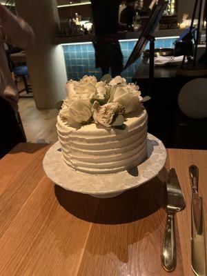 8" Carrot Cake with vanilla buttercream