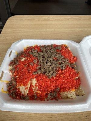 Hot Cheeto Nachos