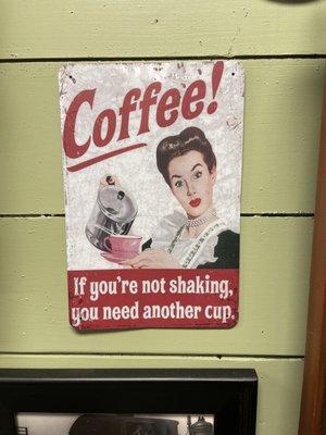 Coffee humor aplenty here