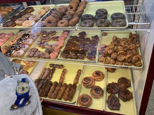 Great donut selection!