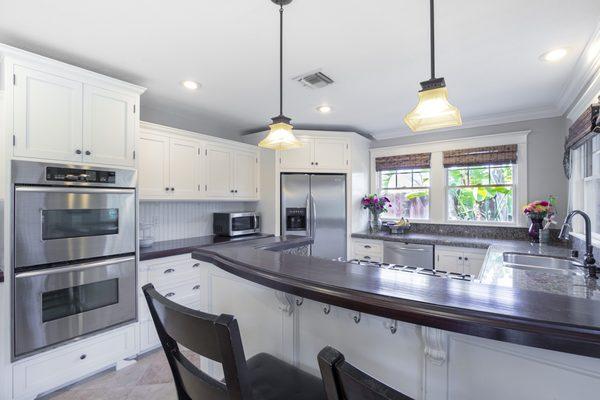 Gorgeous kitchen with double oven.