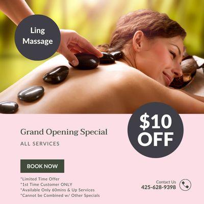 Ling Massage
 240 NW Gilman Blvd Suite D, Issaquah, WA 98027
 Call us at 425-628-9398