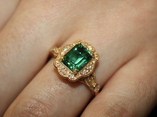 Emerald ring