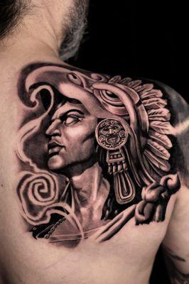 Aztec Eagle warrior