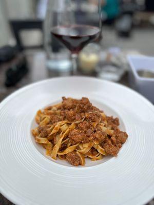 Tagliatelle Bolognese (Homemade)