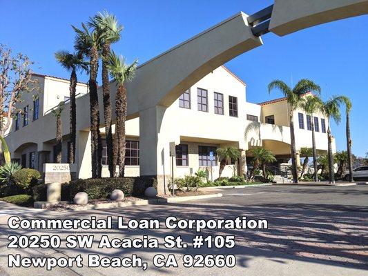 Commercial Loan Corporation Office in Newport Beach, CA