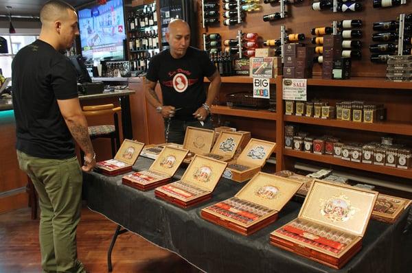 My Father Cigars Event. Premiering NEW La Antiguedad cigar