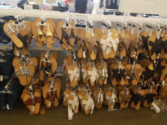 50% off sandals