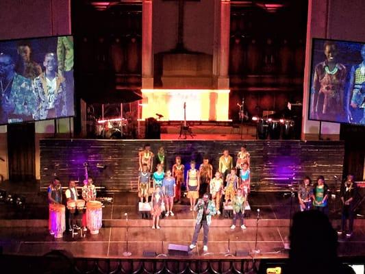 Watoto children's choir!