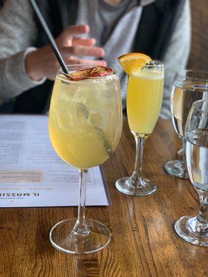 mimosa & fall sangria