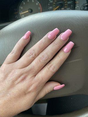 Gorgeous and elegant manicure, prettiest nails I've ever had.