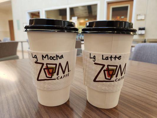 Zoom Caffe - mocha & latte