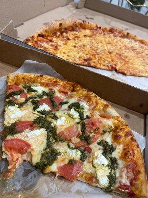 Cheese Pizza & Margherita Pizza