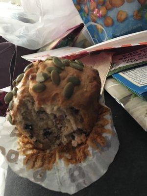 A very dry protein muffin.