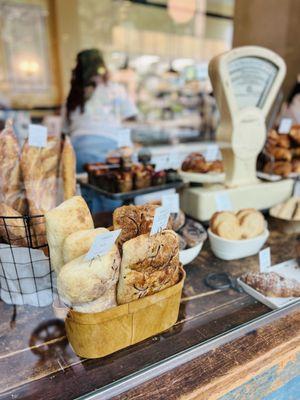 Fresh bread at Tatte Bakery & Cafe