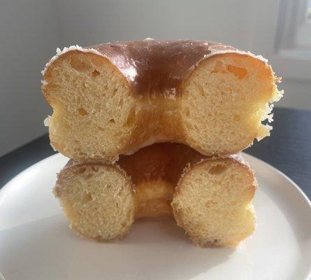 Glazed yeast donut ($1.75)