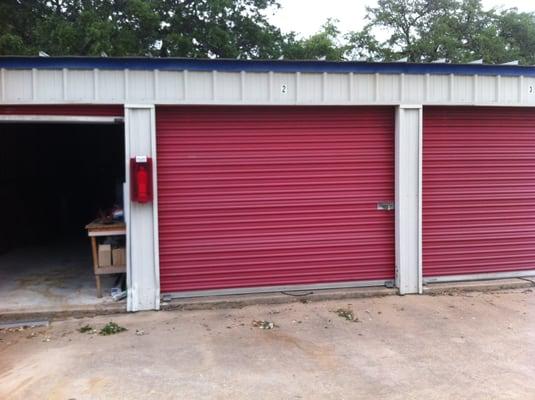 We install, maintain, and repair roll-up doors for local storage businesses here in Austin.