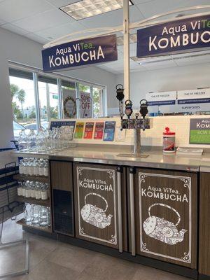 Kombucha station