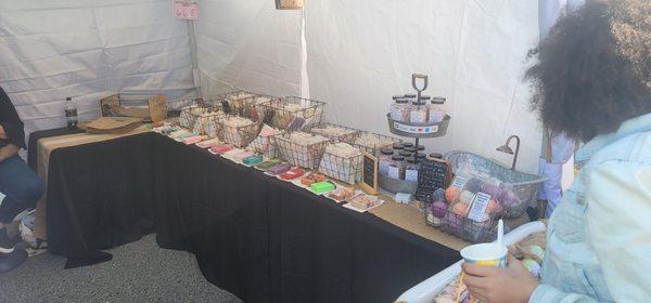 Homemade soaps are just one of the handcrafted items guaranteed to make multiple appearances at the festival.