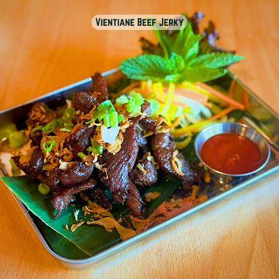 Vientian Beef Jerky (Sin Savanh) - Lao Heavenly Beef Jerky