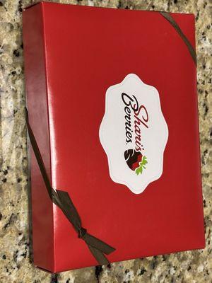 Chocolate Covered Strawberries Box- SO SPECIAL