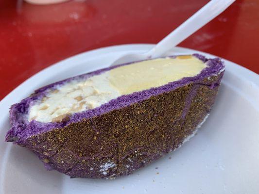 Ube Bread Milkbomb Sandwich