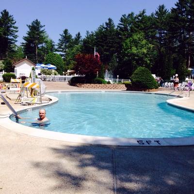 Adult pool area