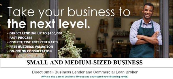 Business Loans up to $100,000 No Hassle! Our process is simple and easy!