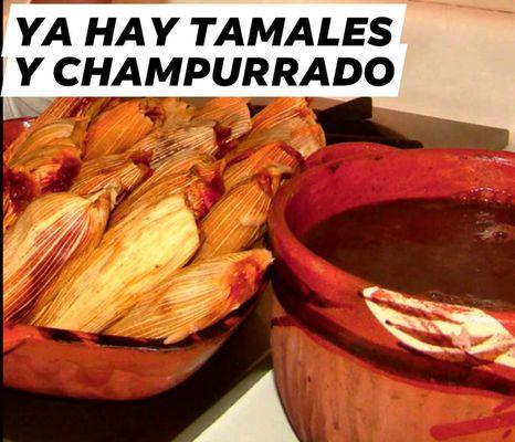 YA TENEMOS RICOS Y DELICIOSOS TAMALES