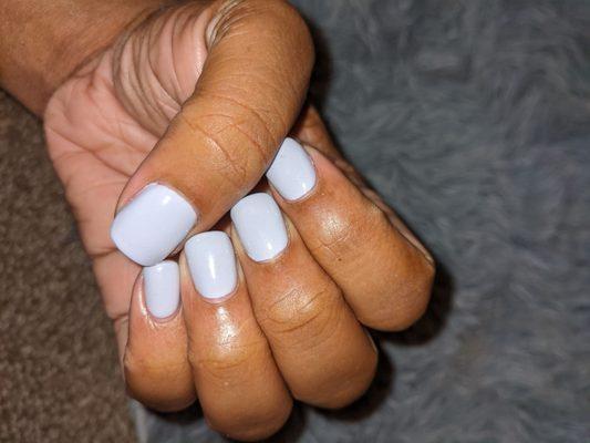 Gel nail fill