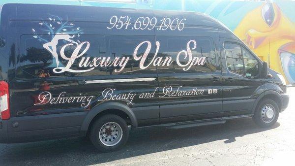 We are a spa on wheels!