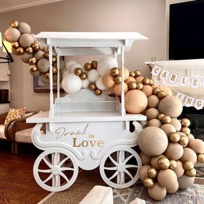 Candy Cart, Balloon Garland & sticker