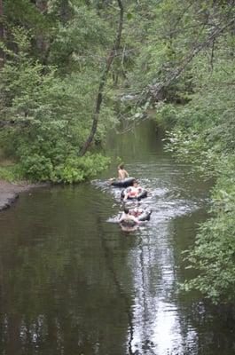 Nothing quite as relaxing on a hot day as floating down the lazy Tuolomne river.