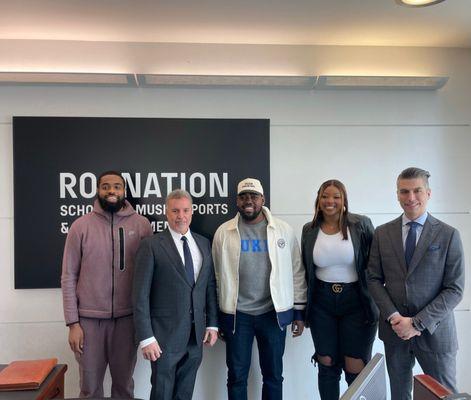 PN Lawyers speaks to students at the Roc Nation School at LIU.